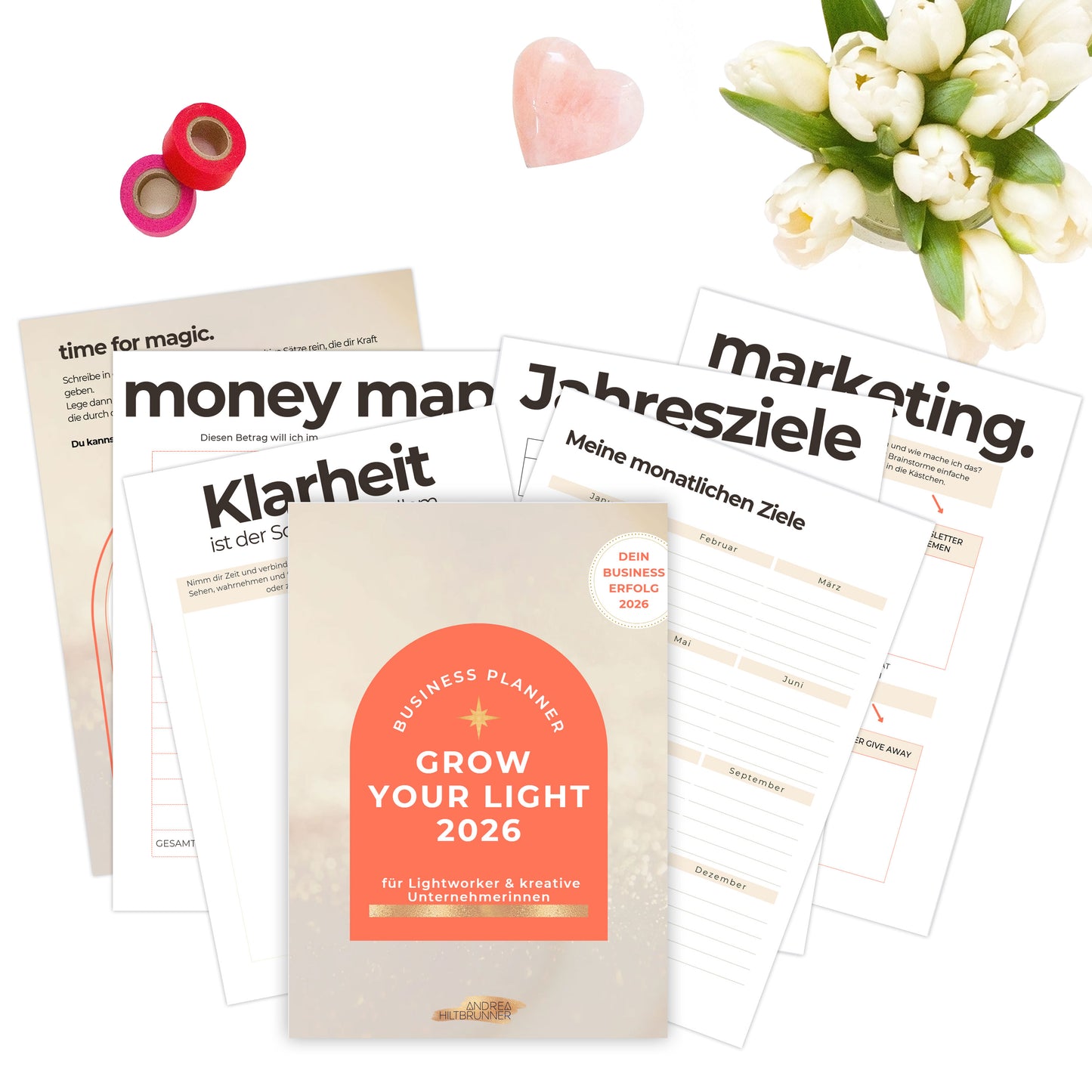 GROW YOUR LIGHT BUSINESS PLANNER 2026